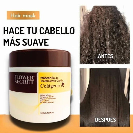 HairMask™ Mascarilla Capilar Recuperación y Brillo